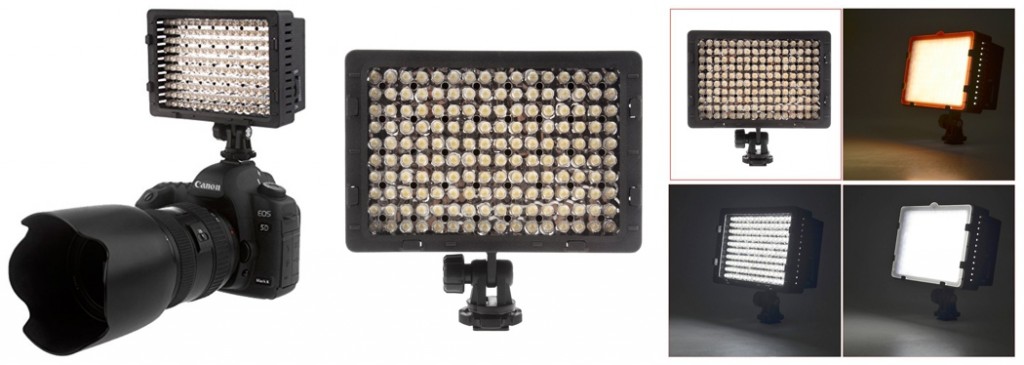 newer led video light for photography