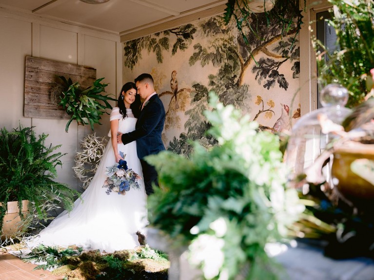 Wedding photo taken with Fujinon GF45-100mm f/4 R LM OIS WR lens