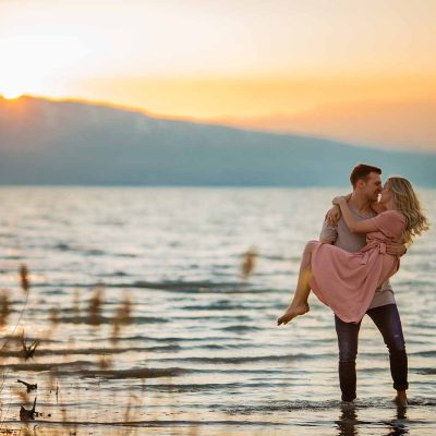 Cami Turpin 135mm shot of couple in water