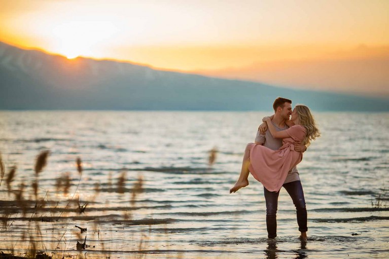 Cami Turpin 135mm shot of couple in water