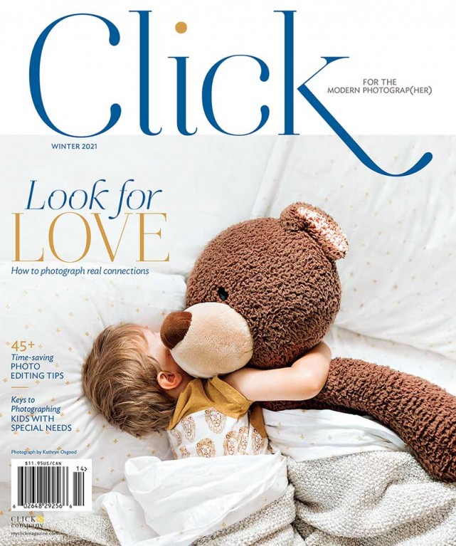 Click photography magazine 2021 winter cover