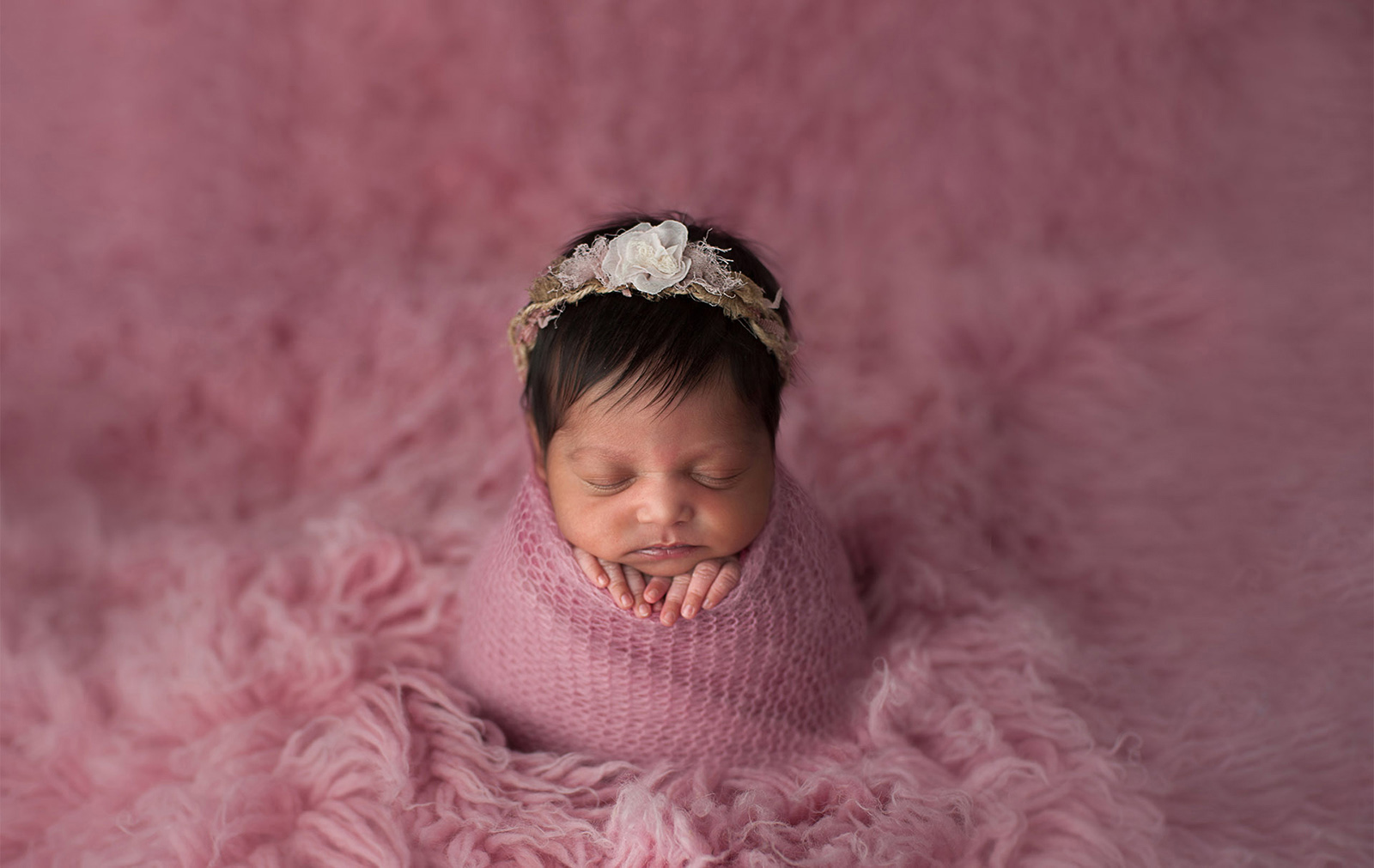 Newborn baby photograph