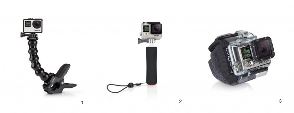 mounts for GoPro