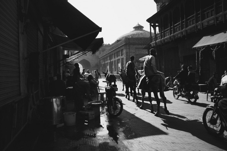 Black and white travel photo by young photographer Indigo Larmour