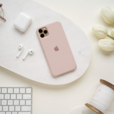 iphone 11 flat lay