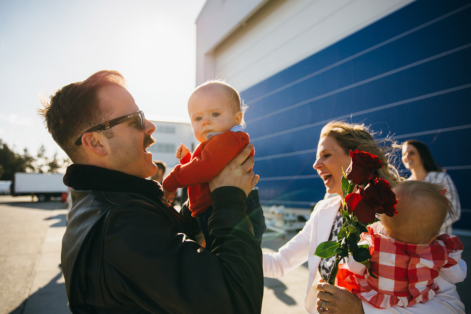 Photographing a military homecoming - tips for photographers