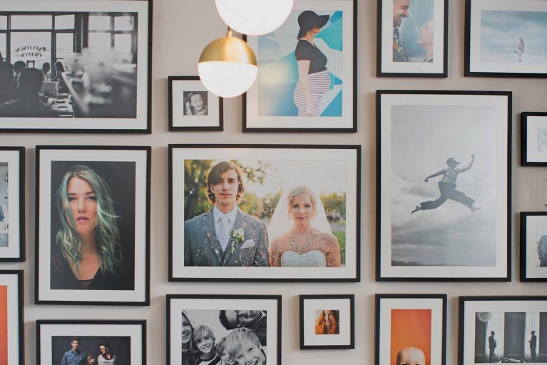 Miller's pro print lab gallery wall