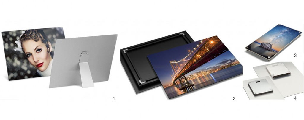 metal mounted prints