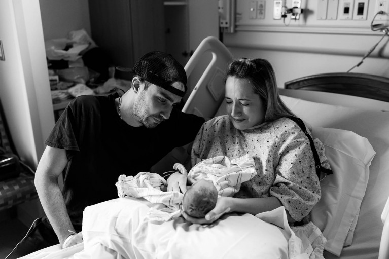 Photographing newborn twin loss