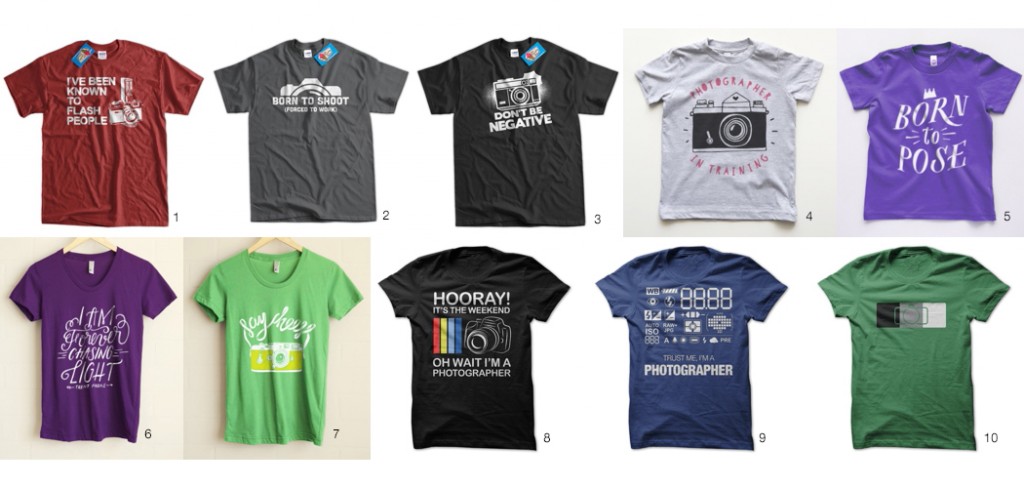 photography tees