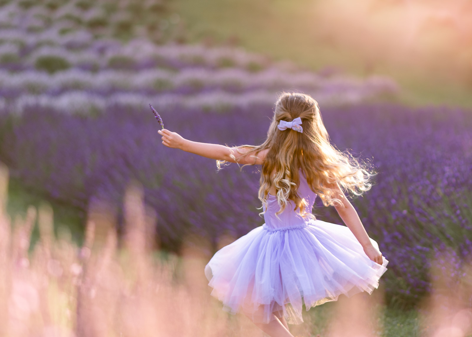 Play-Melissa-Miller-32 Little girl twirls in lavender field