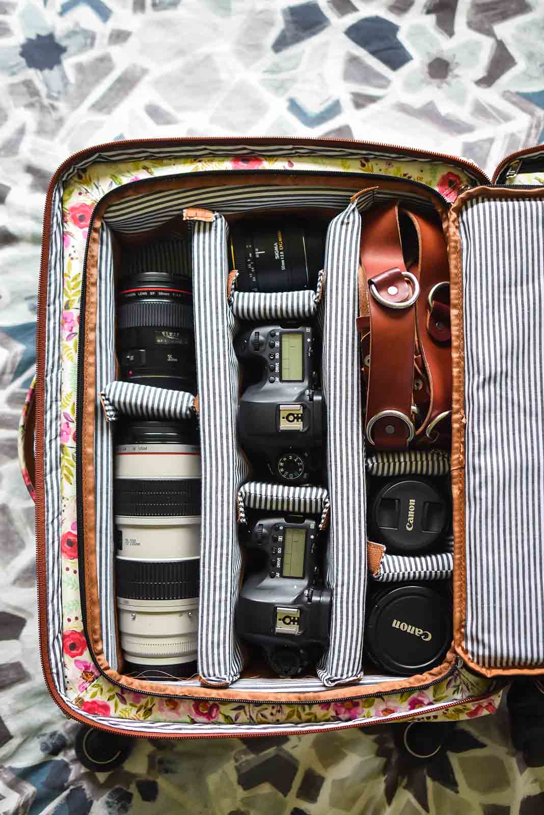 Traveling with photography gear can be easy with the right tips.