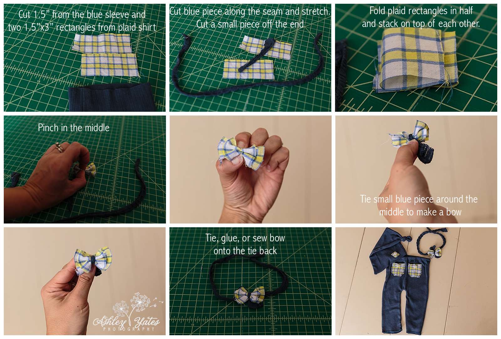 With a little trial and error, some help from Pinterest and YouTube, I found three easy and inexpensive newborn props that anyone can do on their own - even those who aren’t crafty by nature!